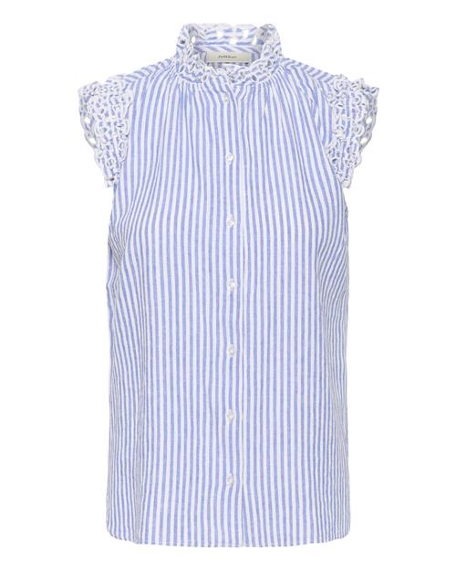 InWear Bluse 'Dally'  blå / hvid