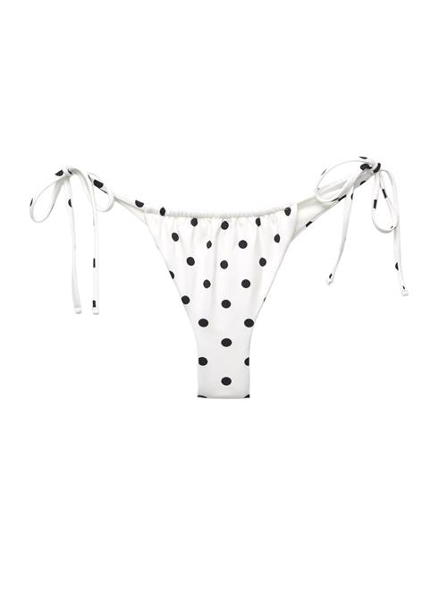 Pull&Bear Bikinitrusse  sort / hvid