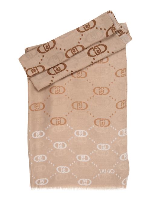 Liu Jo Sjal  camel / brun / hvid