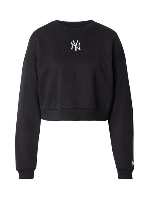 NEW ERA Sweatshirt 'NEYYAN'  sort / hvid