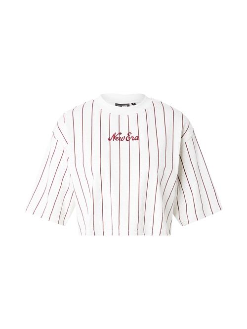 NEW ERA Shirts  lysegrå / cranberry