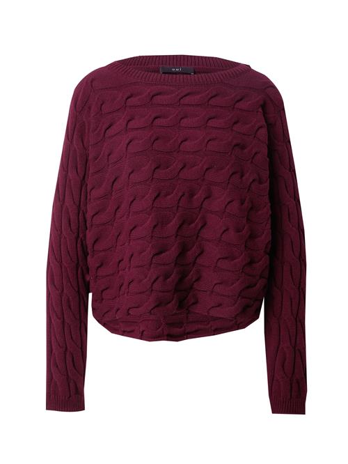OUI Pullover 'SIRAH'  mørkerød