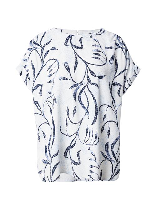 Soyaconcept Bluse 'SABIRA'  lyseblå / mørkeblå / hvid