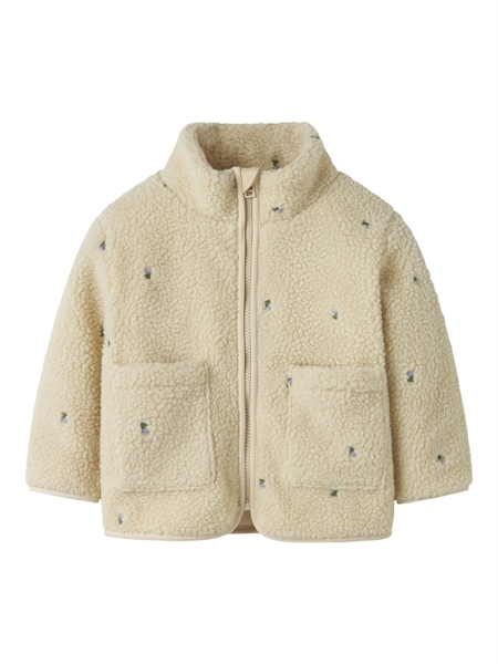 NAME IT Teddy Jakke Magot Fog Flower