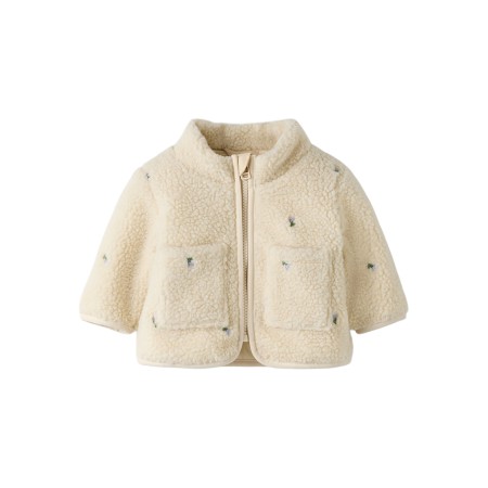 Se NAME IT Teddy Jakke Magot Fog Flower hos SmartKidz