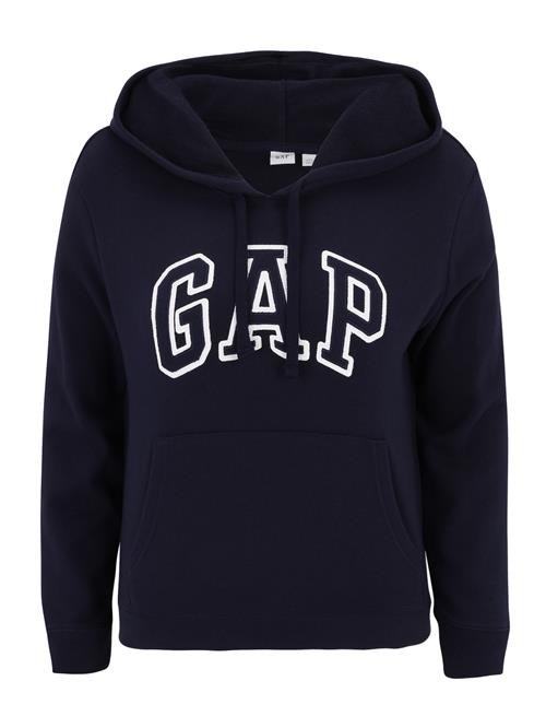 Gap Petite Sweatshirt 'HERITAGE'  navy / hvid