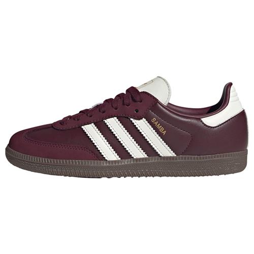 ADIDAS ORIGINALS Sneaker low 'Samba'  vinrød / hvid