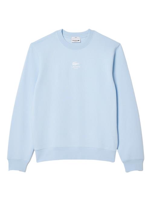 LACOSTE Sweatshirt  lyseblå / hvid