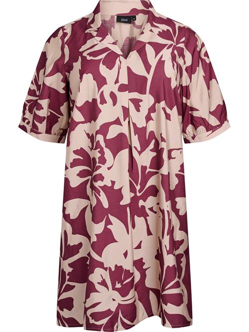 Zizzi Kjole 'Eclaru'  beige / lilla