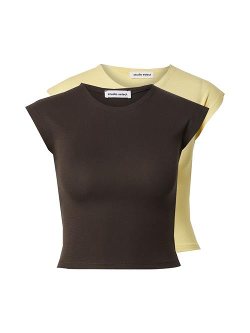 STUDIO SELECT Shirts 'Jasmin'  brun / gul
