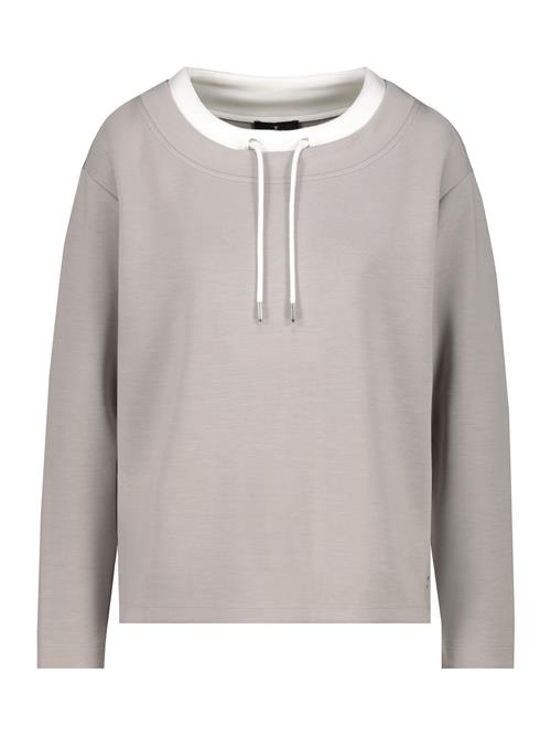 monari Sweatshirt  grå / hvid