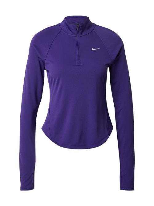 NIKE Funktionsbluse 'TEMPO'  lilla / hvid