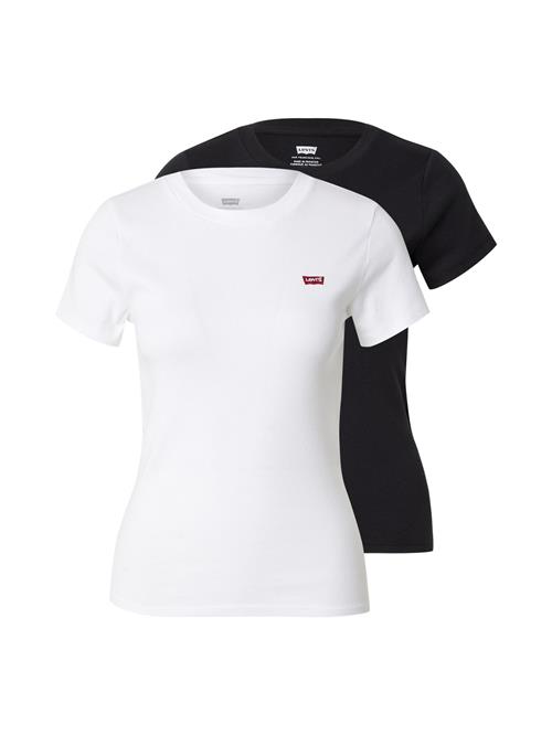 LEVI'S ® Shirts 'Essential'  sort / hvid