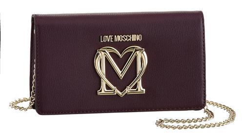 Love Moschino Clutch  guld / mørkelilla