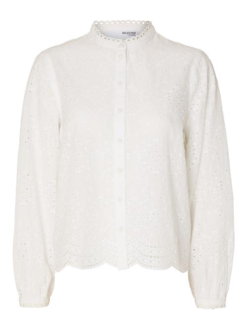 Se SELECTED Bluse 'Tatiana'  hvid ved About You