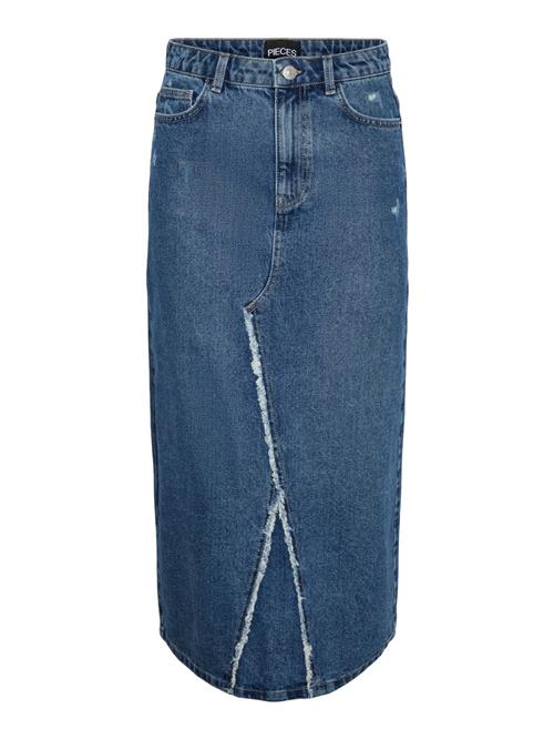 PIECES Nederdel 'PCAlfi'  blue denim