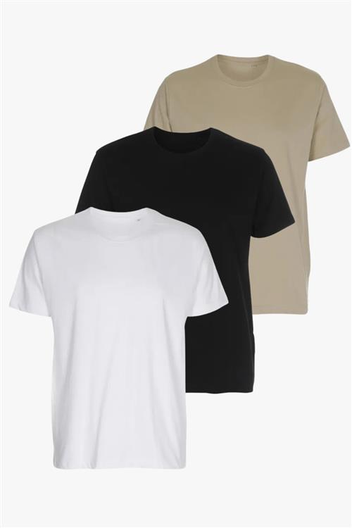3 stk. Regular T-Shirt (Herre) (3 stk) - Regular fit - Default Title - TeeShoppen