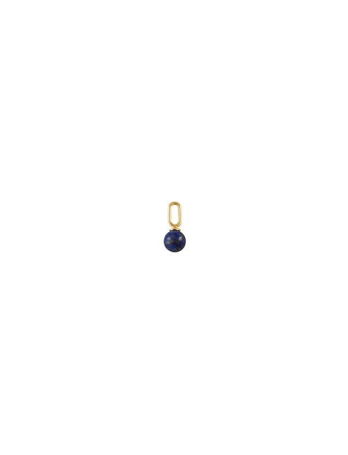 St Drop Charm Design Letters Blue