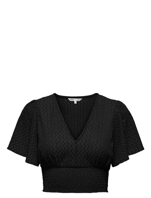 Onlhannah S/S Smock Top Jrs Noos ONLY Black