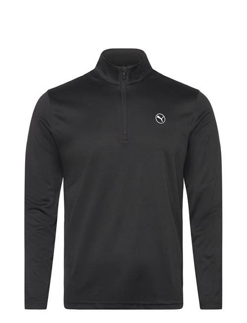 Pure 2.0 Texture 1/4 Zip PUMA Golf Black