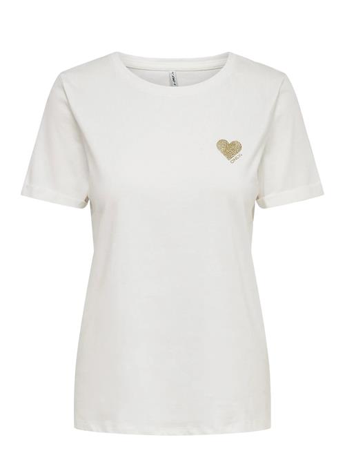 Onlkita Life S/S Top Noos ONLY White