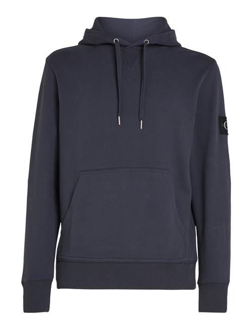 Se Badge Hoodie Calvin Klein Jeans Navy ved Booztlet