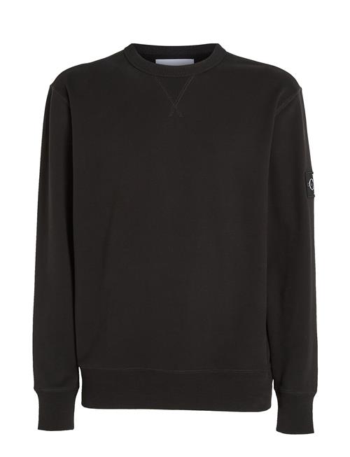 Badge Crew Neck Calvin Klein Jeans Black