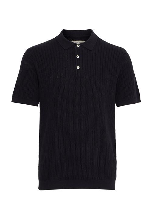 Cfkarl Structured Knit Polo Casual Friday Navy