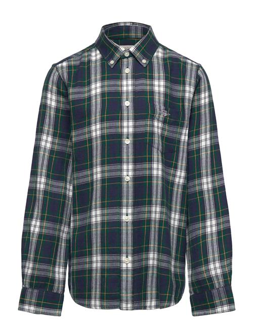 Checked Flannel Bd Shirt GANT Navy