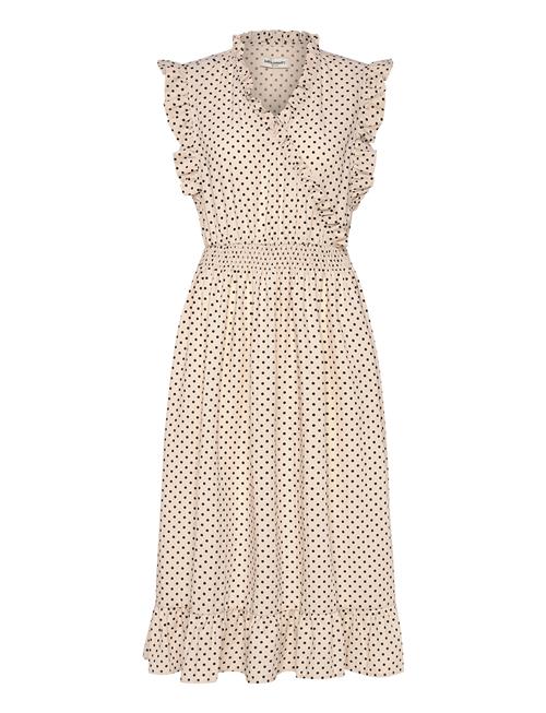 Idinall Midi Dress Sl Lollys Laundry Cream