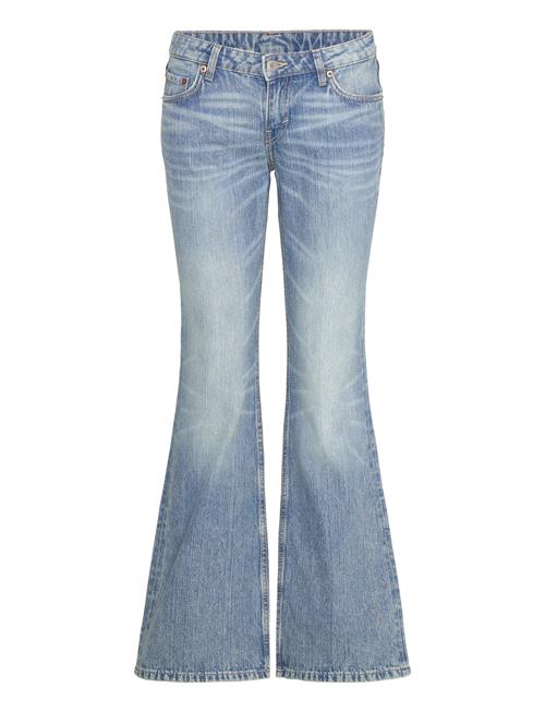 Nova Low Rise Slim Bootcut Leg Jeans Weekday Blue