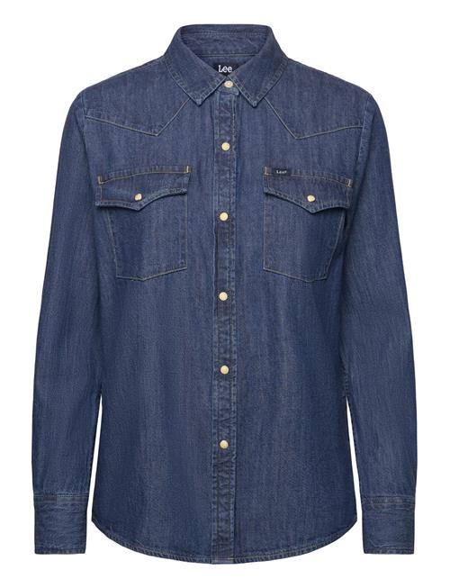 Regular Western Shirt Lee Jeans Blue