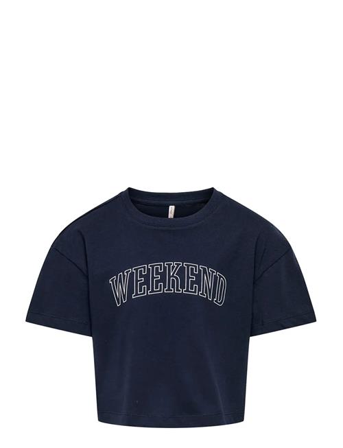 Kogrexa City S/S Top Ot Jrs Kids Only Navy
