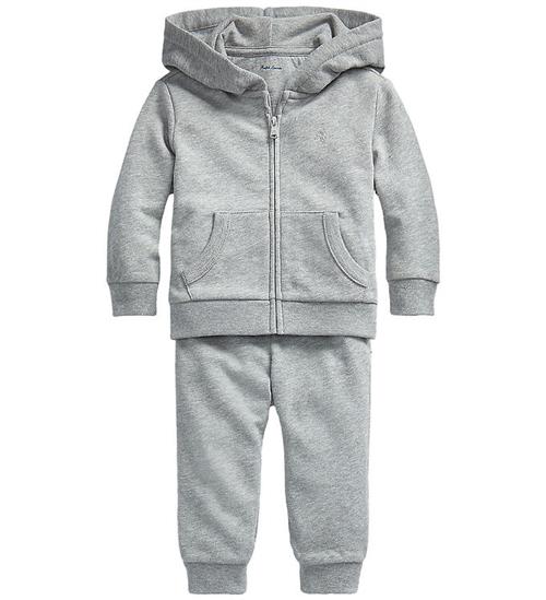 Polo Ralph Lauren Cardigan/Shorts - Core Replen - Grey Heather