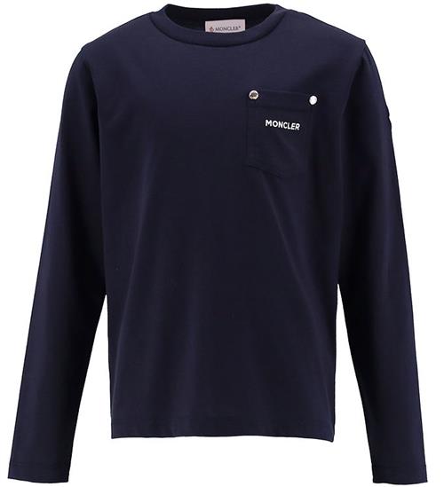 Moncler Bluse - Navy m. Lomme