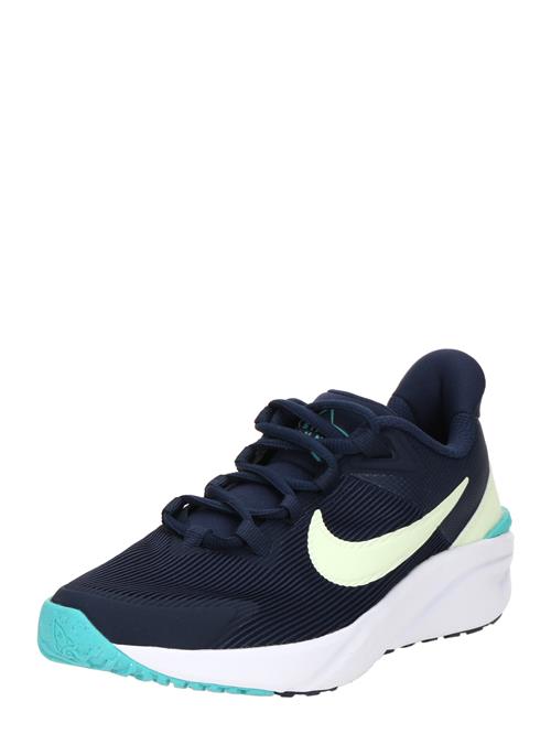 NIKE Sportssko 'Star Runner 4'  natblå / hvid