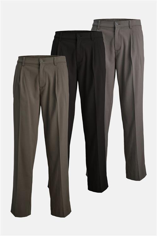 TEESHOPPEN 3 stk. Performance Pants Loose Fit - Default Title - Bukser med stretch - TeeShoppen