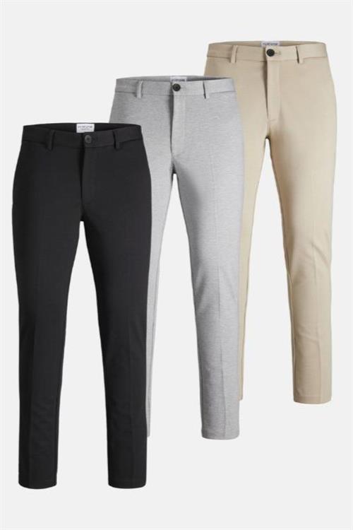 TEESHOPPEN 3 stk. Performance Pants 3 stk. (B.T) - Default Title - Bukser med stretch - TeeShoppen