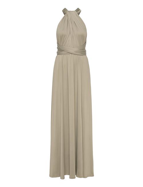Lola Wrap Dress Malina Beige