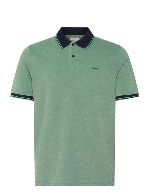 4-Col Oxford Ss Pique GANT Green