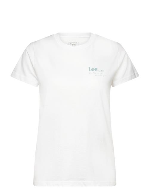Reg Fit Tee Lee Jeans White