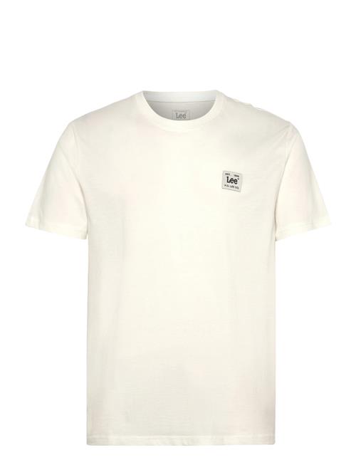Regular Tee Woven Label Lee Jeans Cream