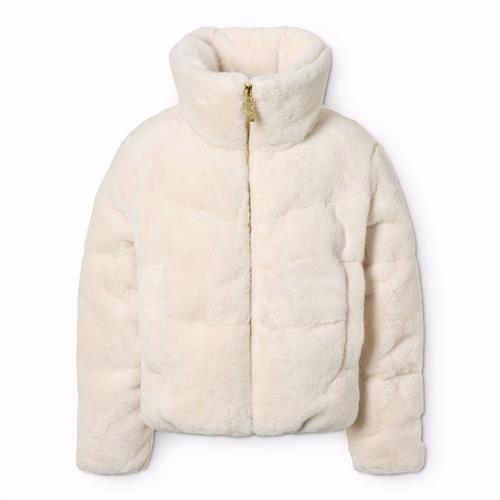 Molo Havi 2 Pelsjakke Vanilla  Vanilla 116 cm  Hvid  116 cm  kvinde