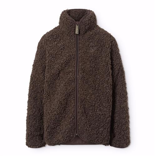 Molo Ulan Fleece-jakke Dark Cocoa  Dark Cocoa 128 cm  Brun  128 cm  Unisex