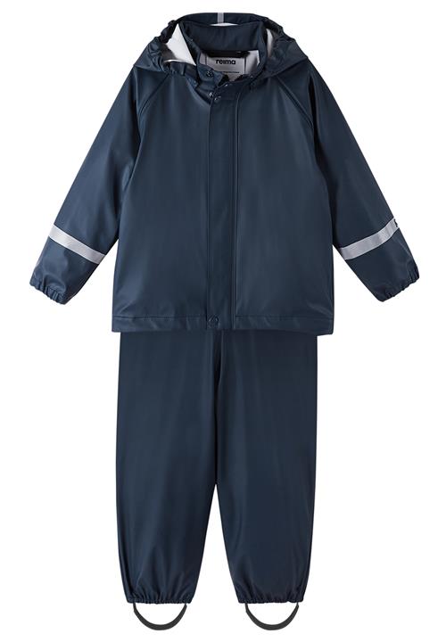 Reima Tihku Regn-outfit Navy  Navy 98 cm  Blå  98 cm  Unisex