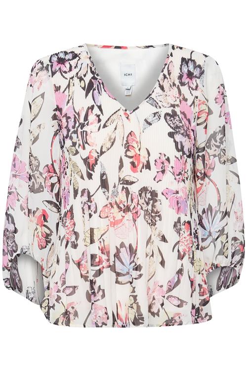 ICHI Bluse  blandingsfarvet