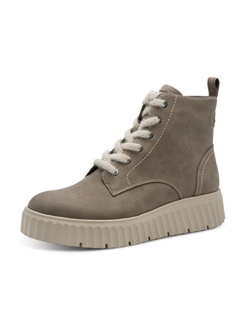 Tamaris Snørestøvletter  taupe