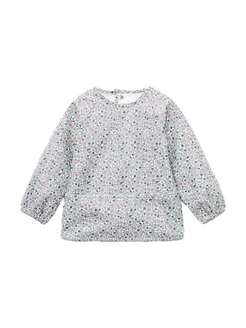 MANGO KIDS Hagesmæk  navy / lysebrun / lysegrøn / hvid