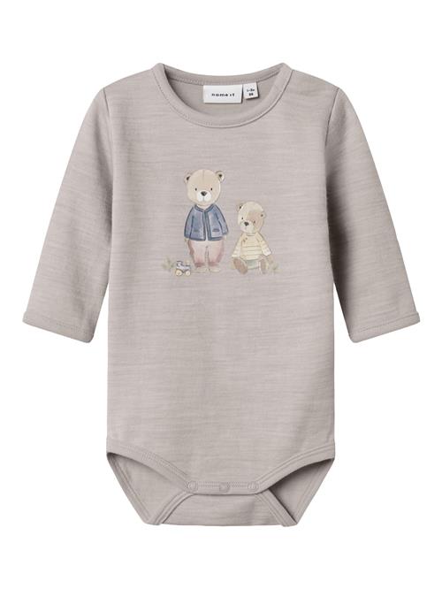 NAME IT Sparkedragt/Body  lysebeige / beige-meleret / røgblå / lysebrun
