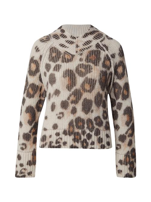 Marc Cain Pullover  cognac / mørkebrun / naturhvid